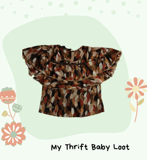 Preloved partywear top (2 years)